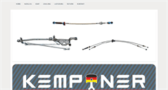 Desktop Screenshot of kemptner-carparts.com