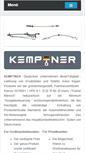 Mobile Screenshot of kemptner-carparts.com